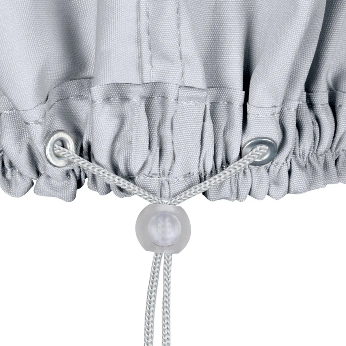 36" Round Fire Pit Cover - Durable 160g Polyester Fabric, Water Resistant & Breathable Protection