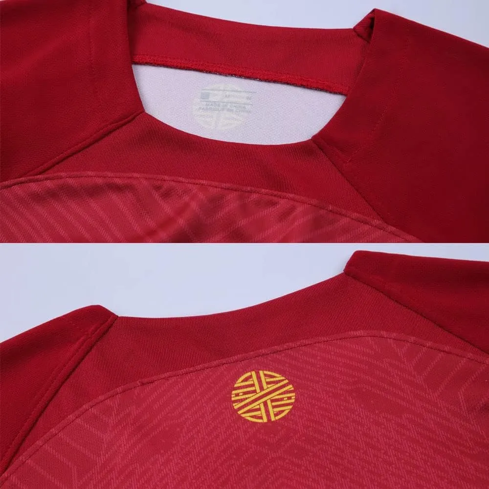 #7 Boys' Soccer Jerseys Sports Team Training Uniform Boys and Girls Youth Shirts and Shorts Set