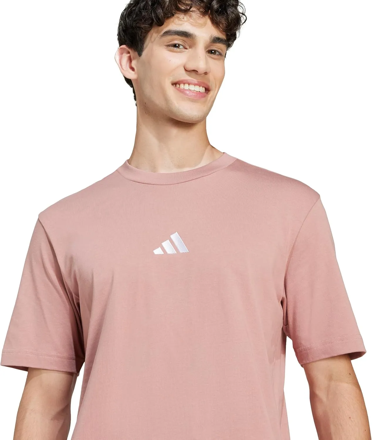 adidas Men's Essentials Small Logo Single Jersey T-Shirt