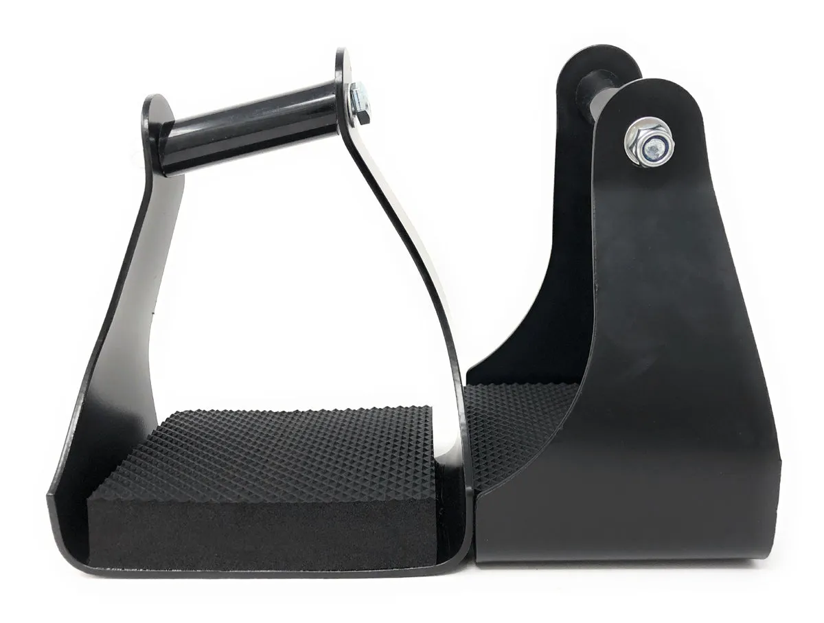 AJ Tack Angled Aluminum Trail Stirrups