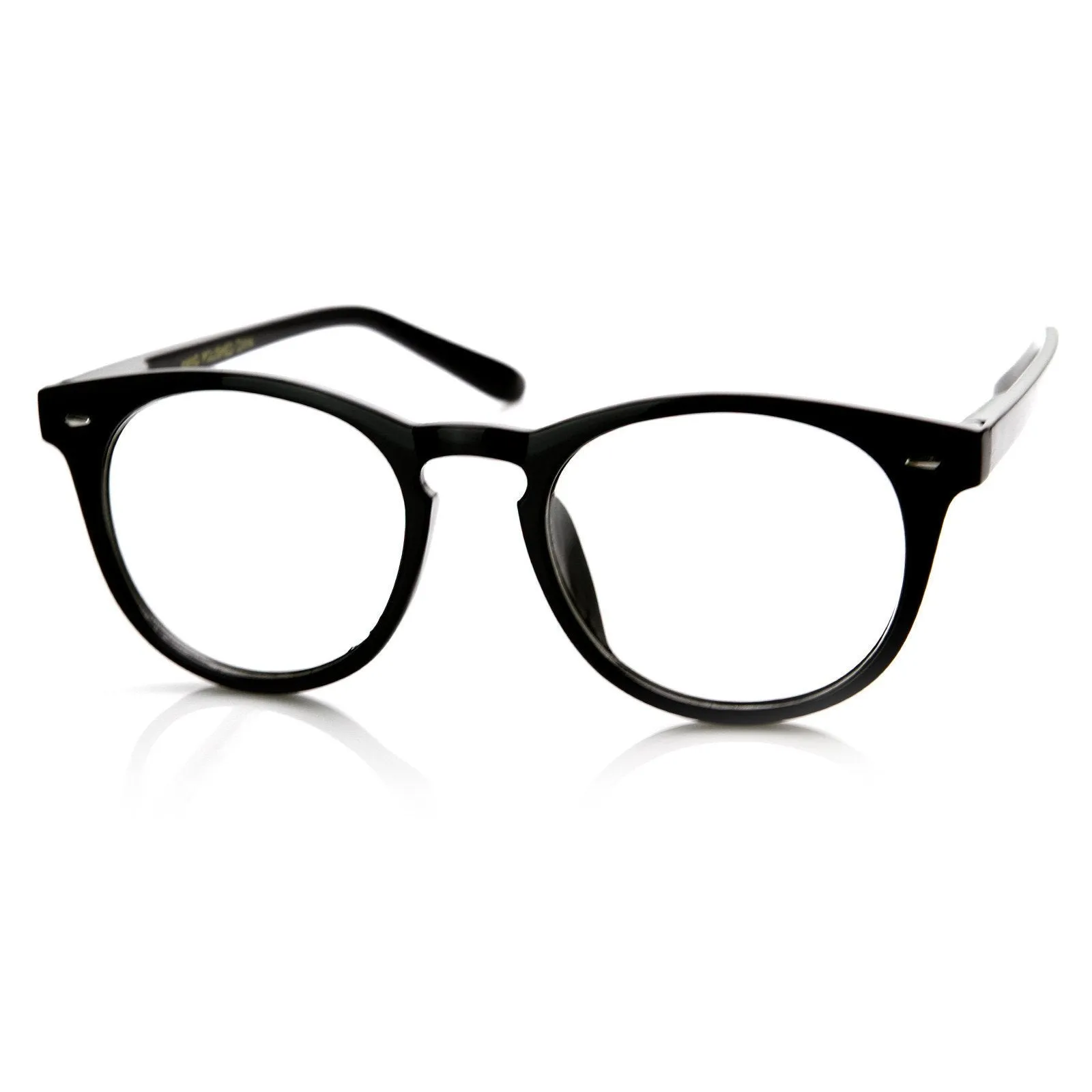 Classic Vintage Round P3 Clear Lens Optical Glasses