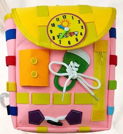 Cute Design Felt Activity Backpack