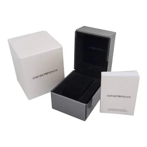 Emporio Armani Men's AR1936 Elegant Quartz Leather Watch