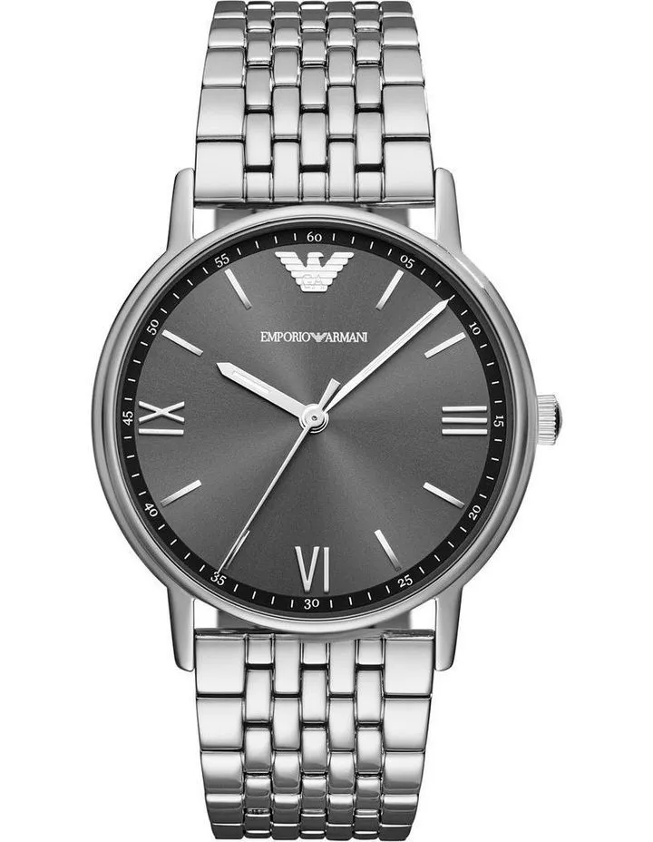 Emporio Armani Men's Elegant Quartz Watch with Steel Strap AR11068