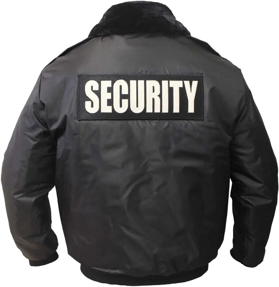 First Class 100% Nylon Oxford All Season Deluxe Plain and Security Bomber Jacket