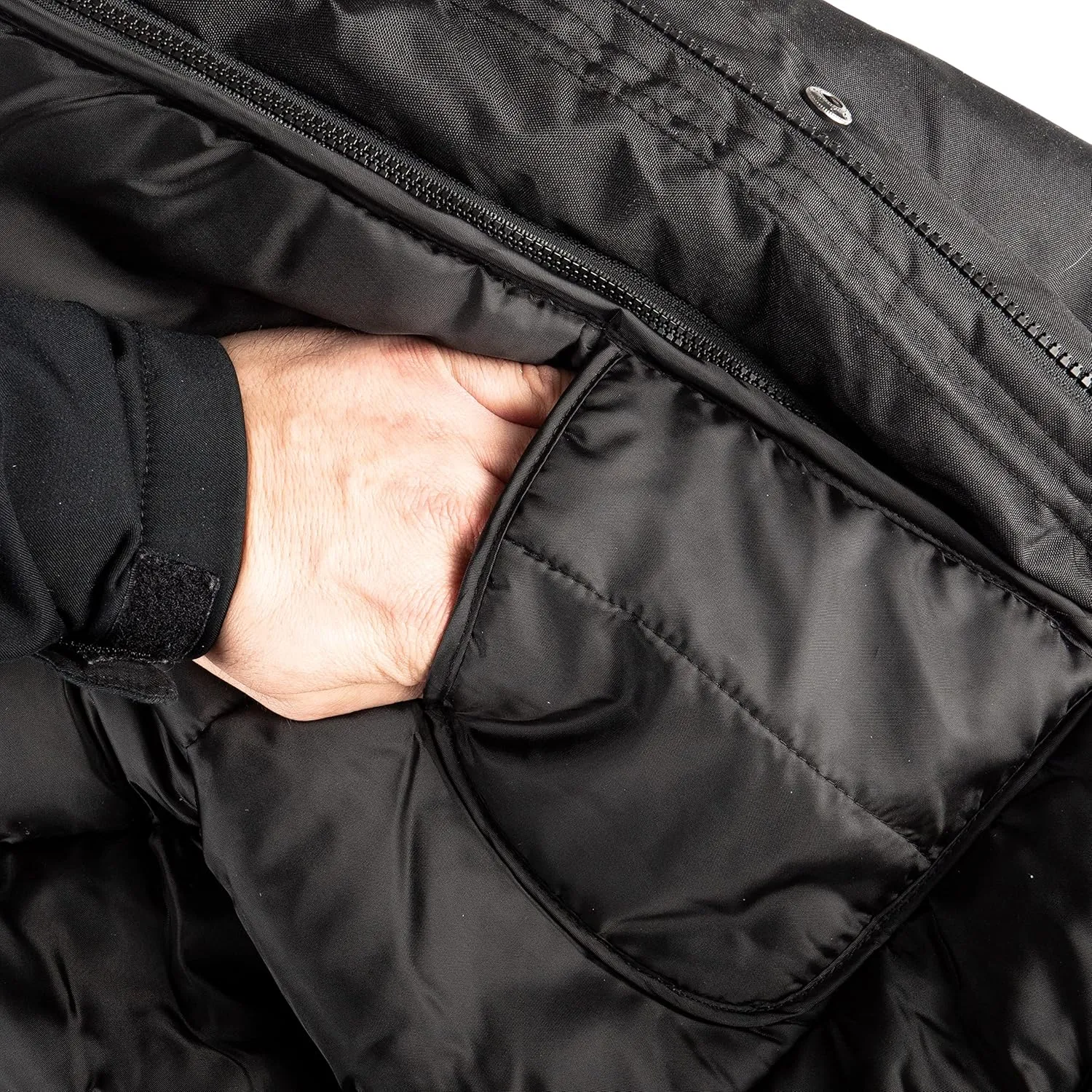 First Class 100% Nylon Oxford All Season Deluxe Plain and Security Bomber Jacket