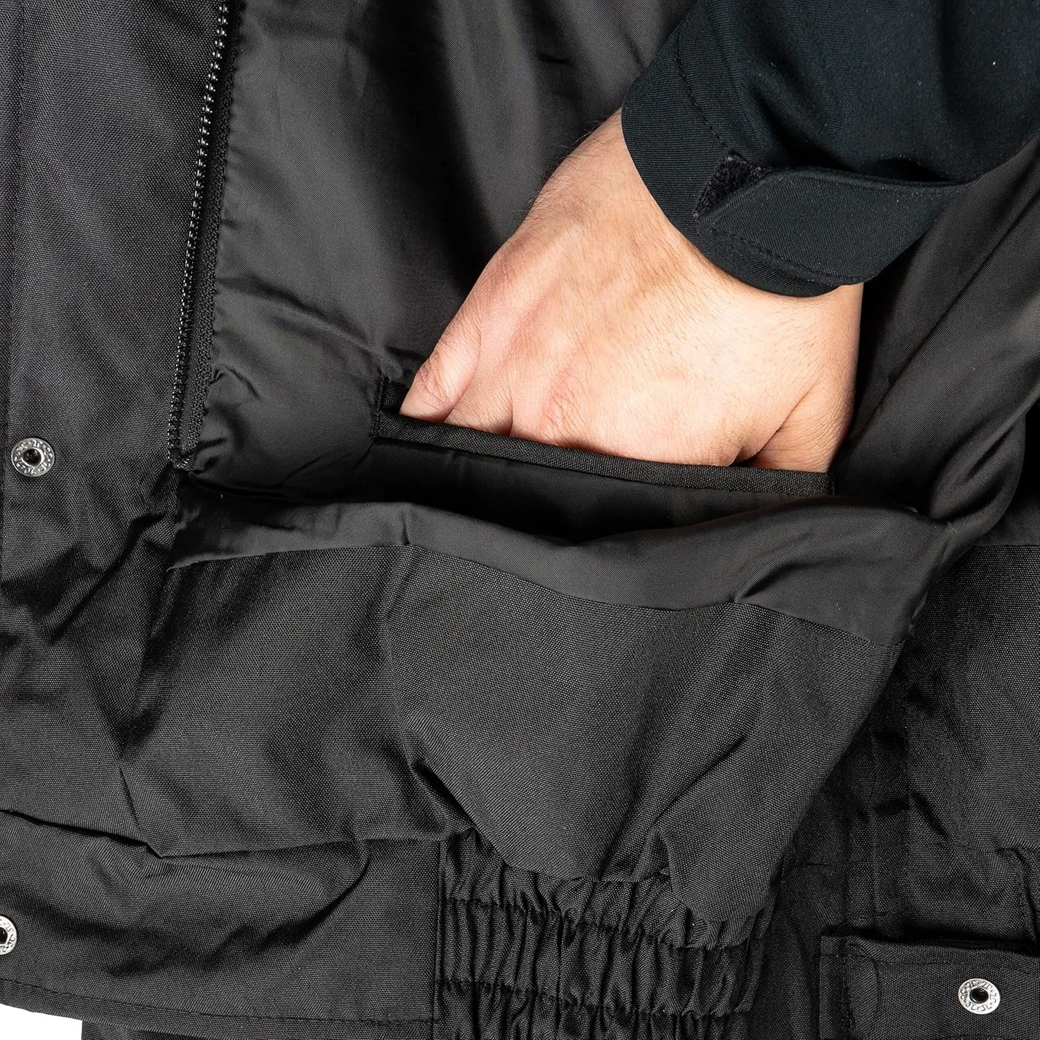 First Class 100% Nylon Oxford All Season Deluxe Plain and Security Bomber Jacket