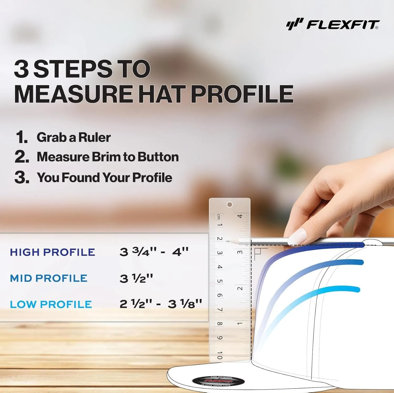 Flexfit Men's Wool Blend Athletic Hat