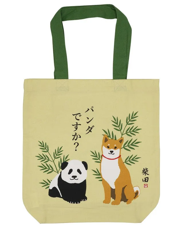 Friendshill Canvas Tote Bag // Shibata-san & Panda