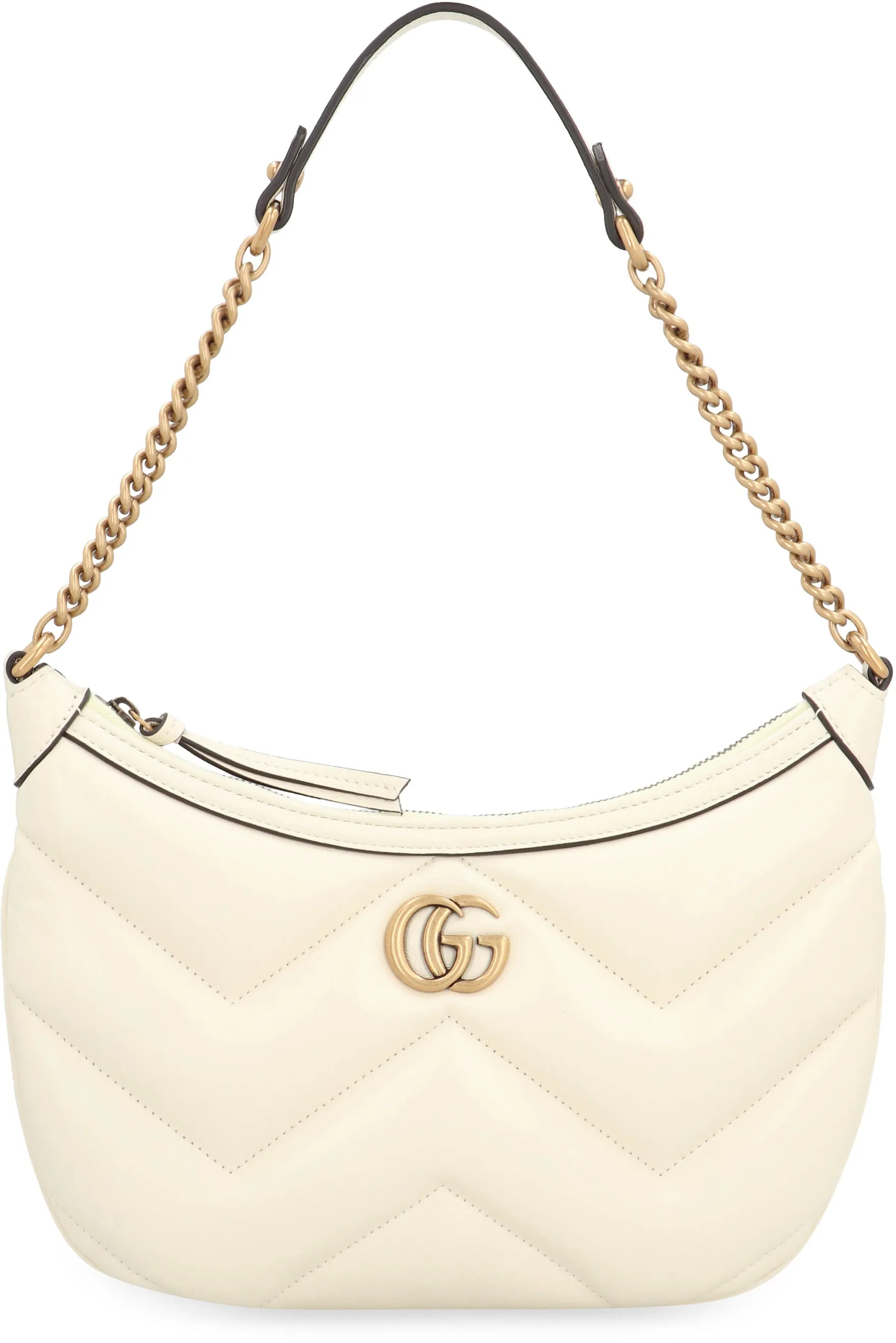 GG MARMONT SMALL SHOULDER BAG WHITE