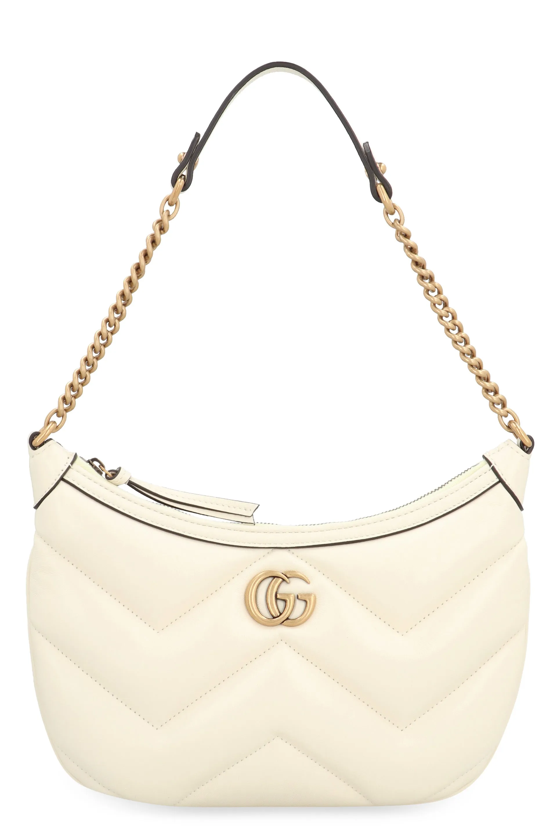 GG MARMONT SMALL SHOULDER BAG WHITE