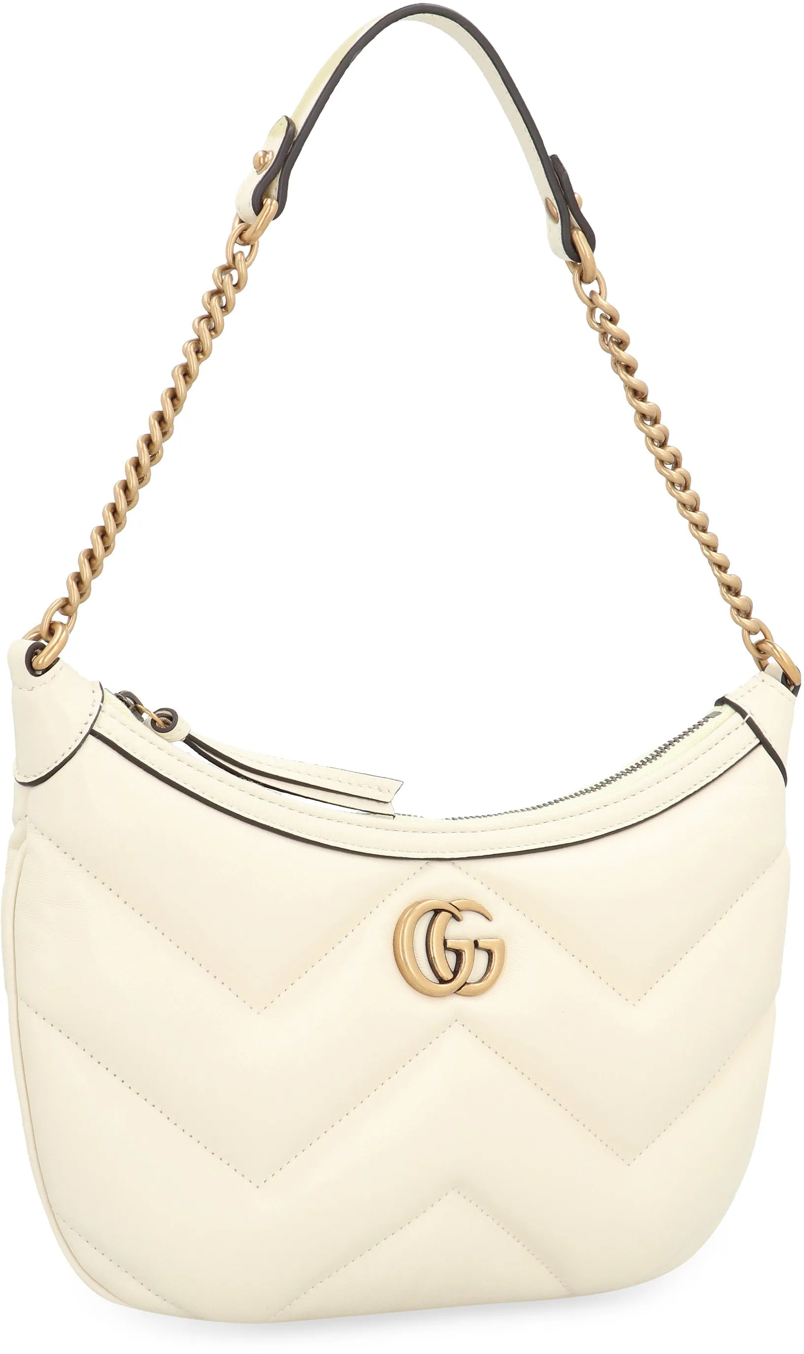 GG MARMONT SMALL SHOULDER BAG WHITE