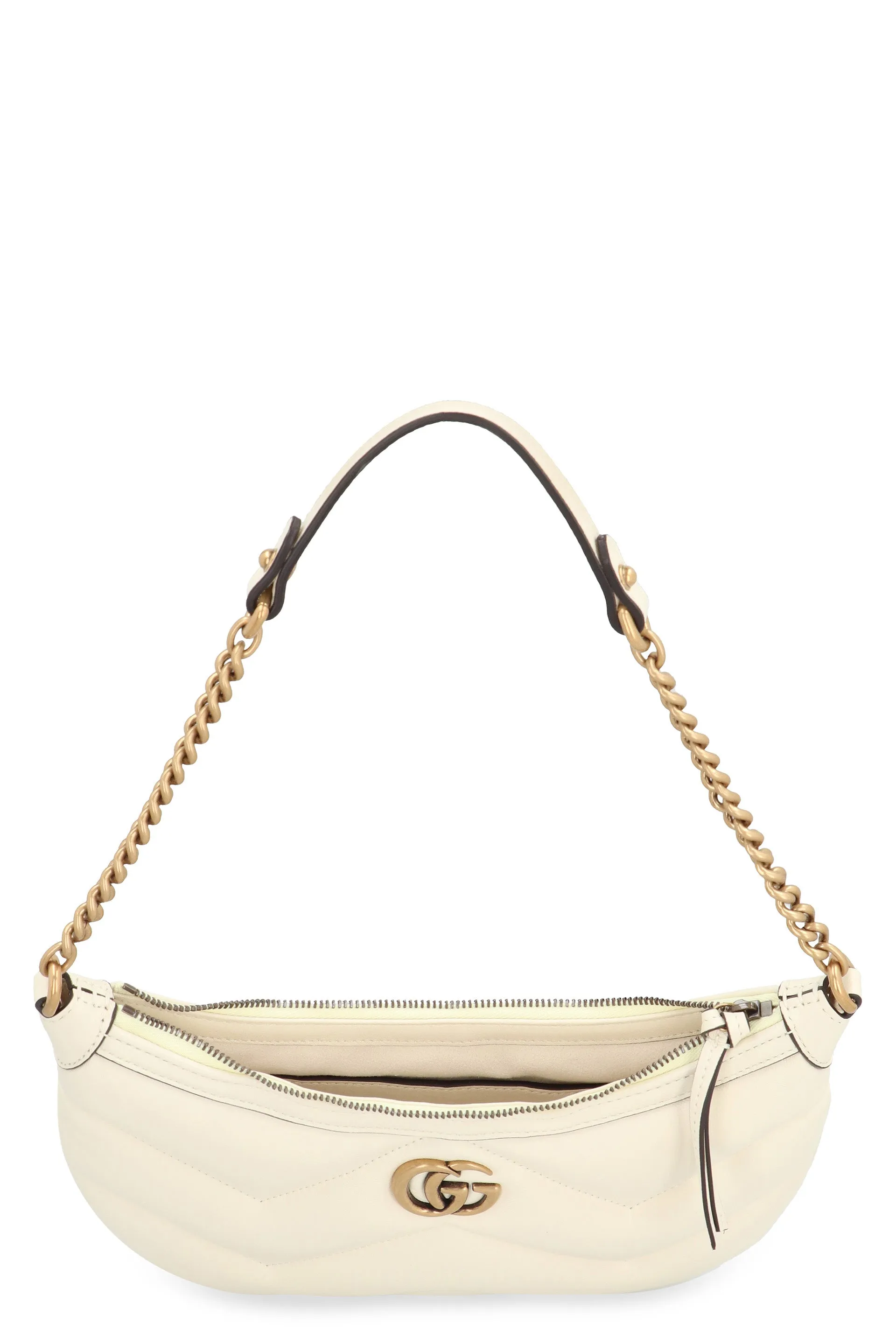 GG MARMONT SMALL SHOULDER BAG WHITE