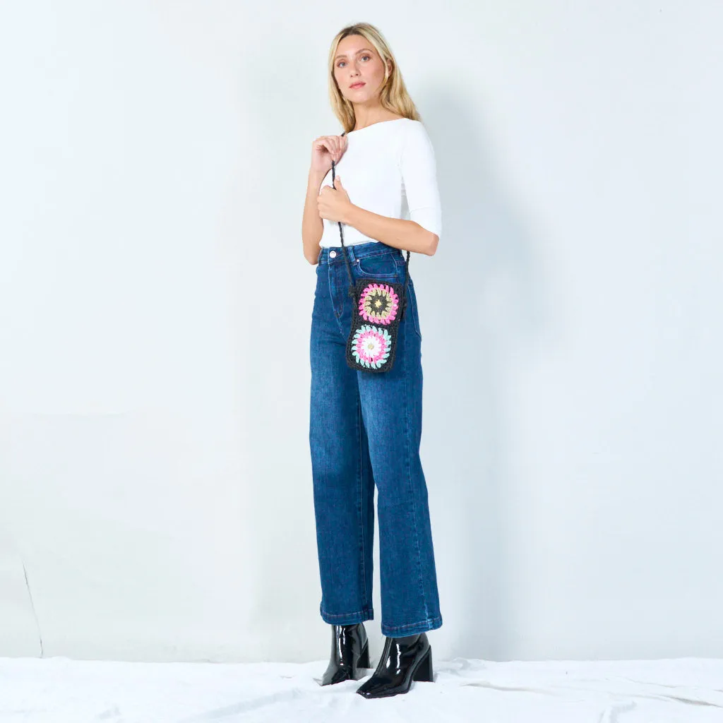 Handmade crochet crossbody bag wholesale