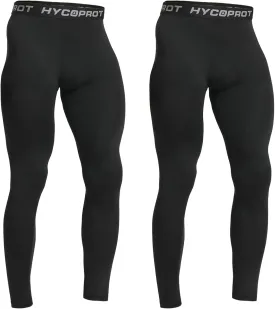 HYCOPROT Men's Compression Pants, Athletic Leggings Base Layer Cool Dry Workout Tights for Running Yoga Gym Basketball