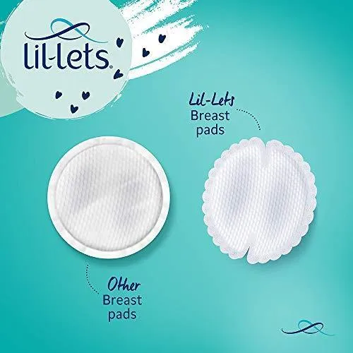 Lil-Lets Maternity Breast Pads, 120 x Disposable Nursing Pads
