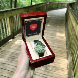 Love You Openwork Watch For Husband or Boyfriend