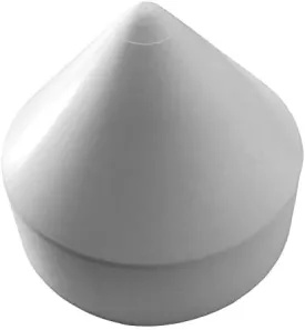 Marine Dock Coned Piling Cap,100% Polyethylene Material, Lasts 10  Years