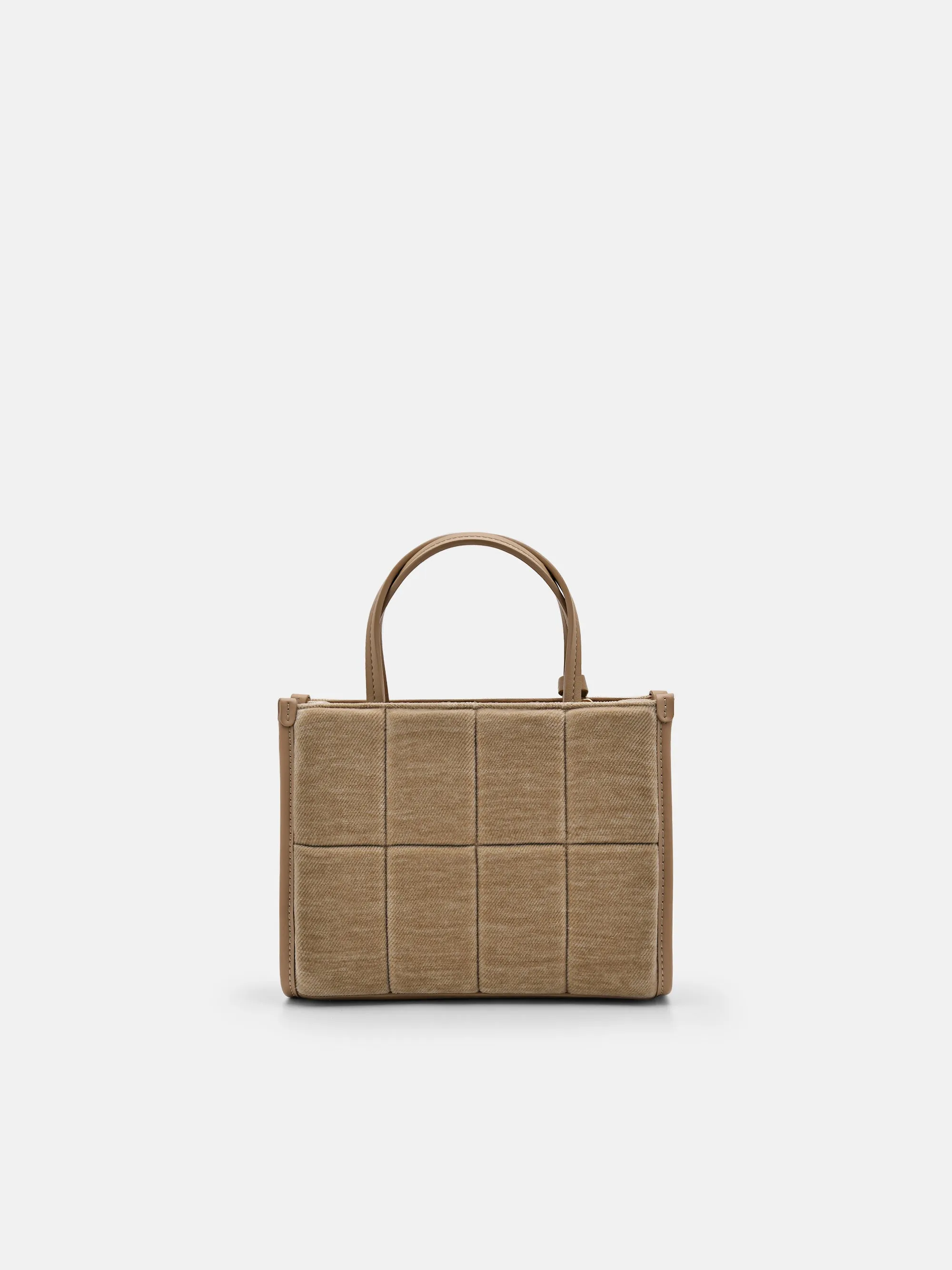 Mini Corduroy Quilted Handbag