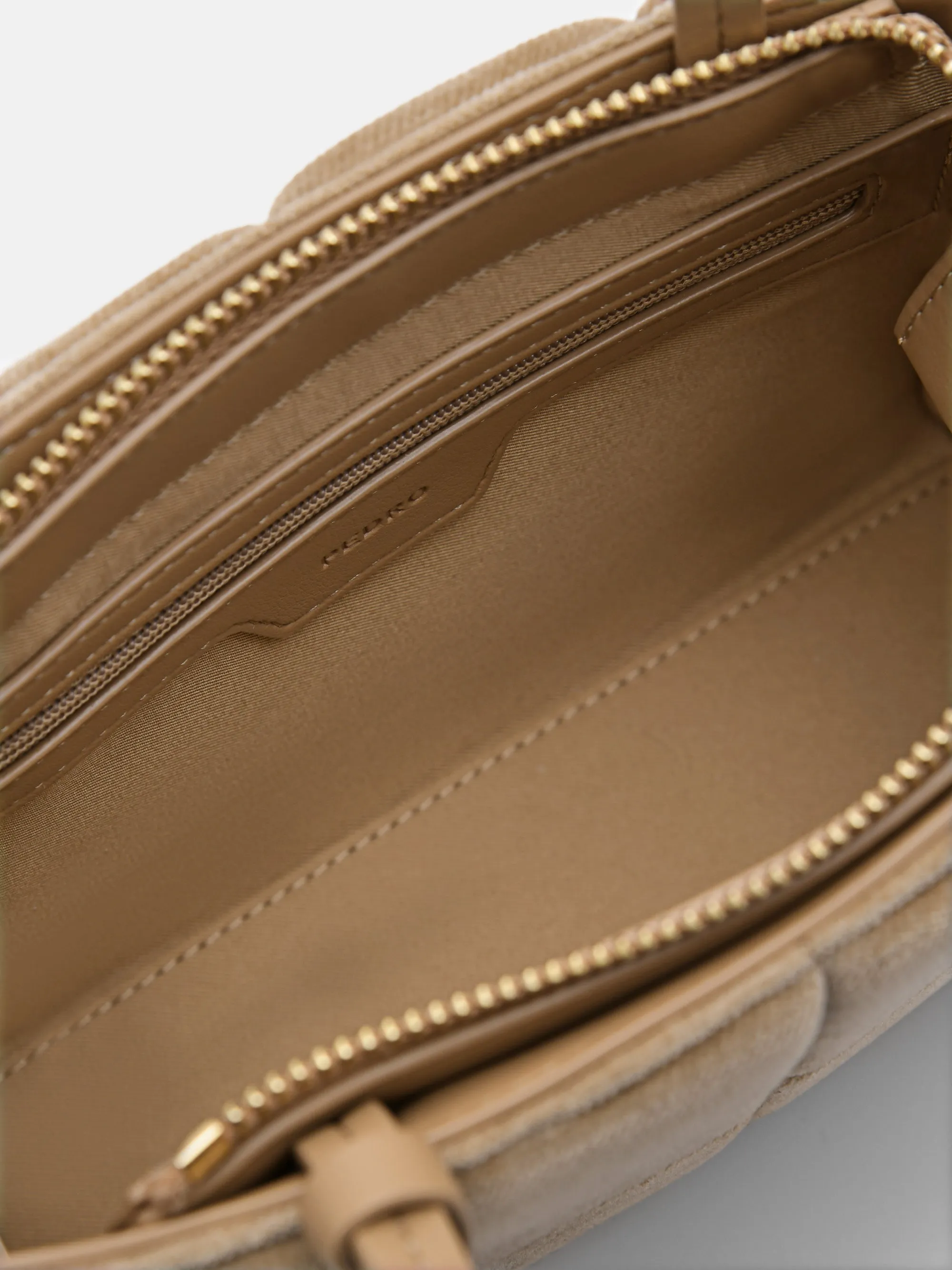 Mini Corduroy Quilted Handbag