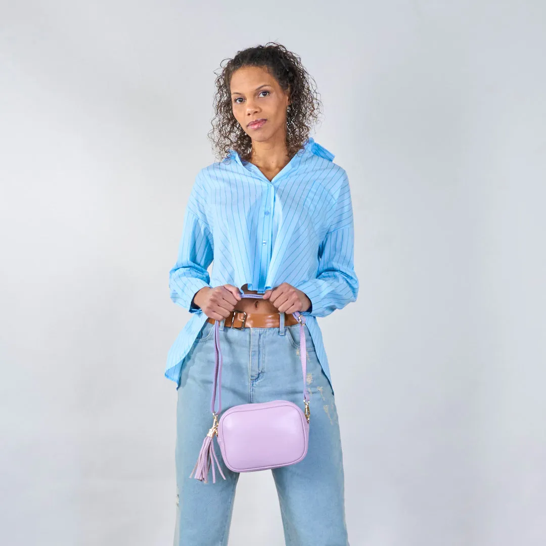Mini crossbody bags with tassel detail wholesale