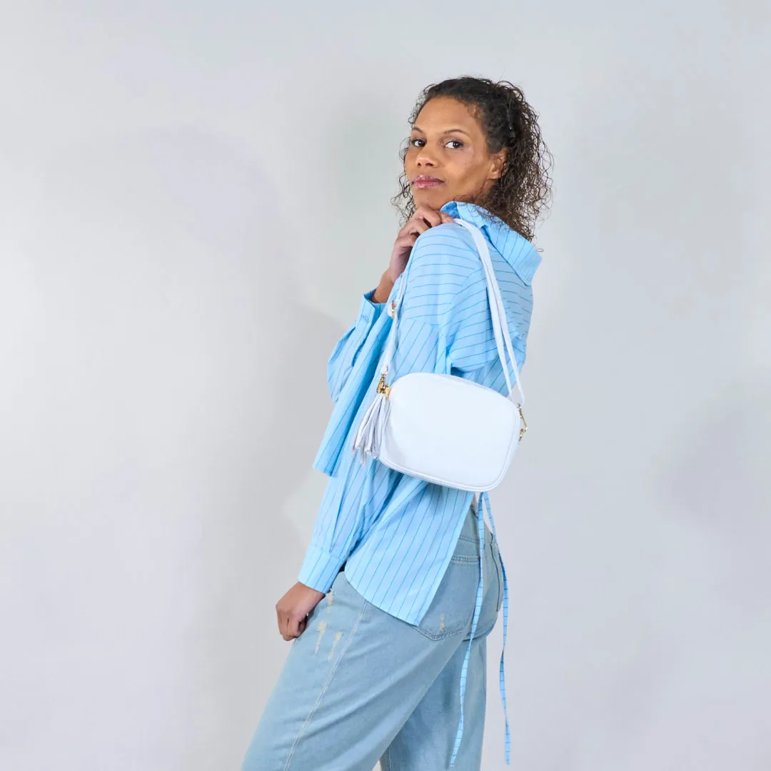 Mini crossbody bags with tassel detail wholesale