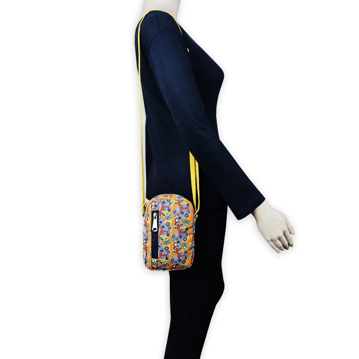 Mini Sling Bag-Kalamkari Tree