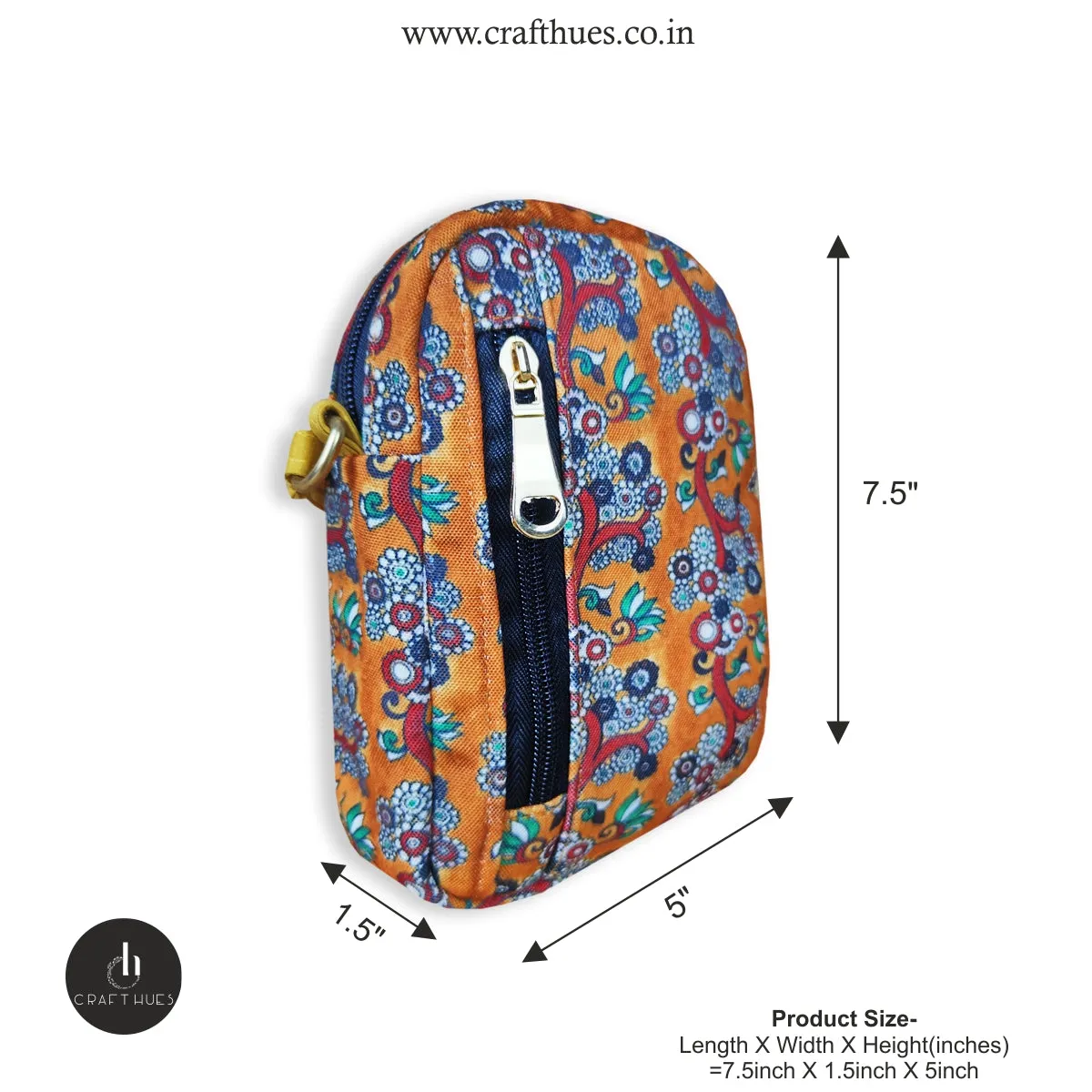 Mini Sling Bag-Kalamkari Tree