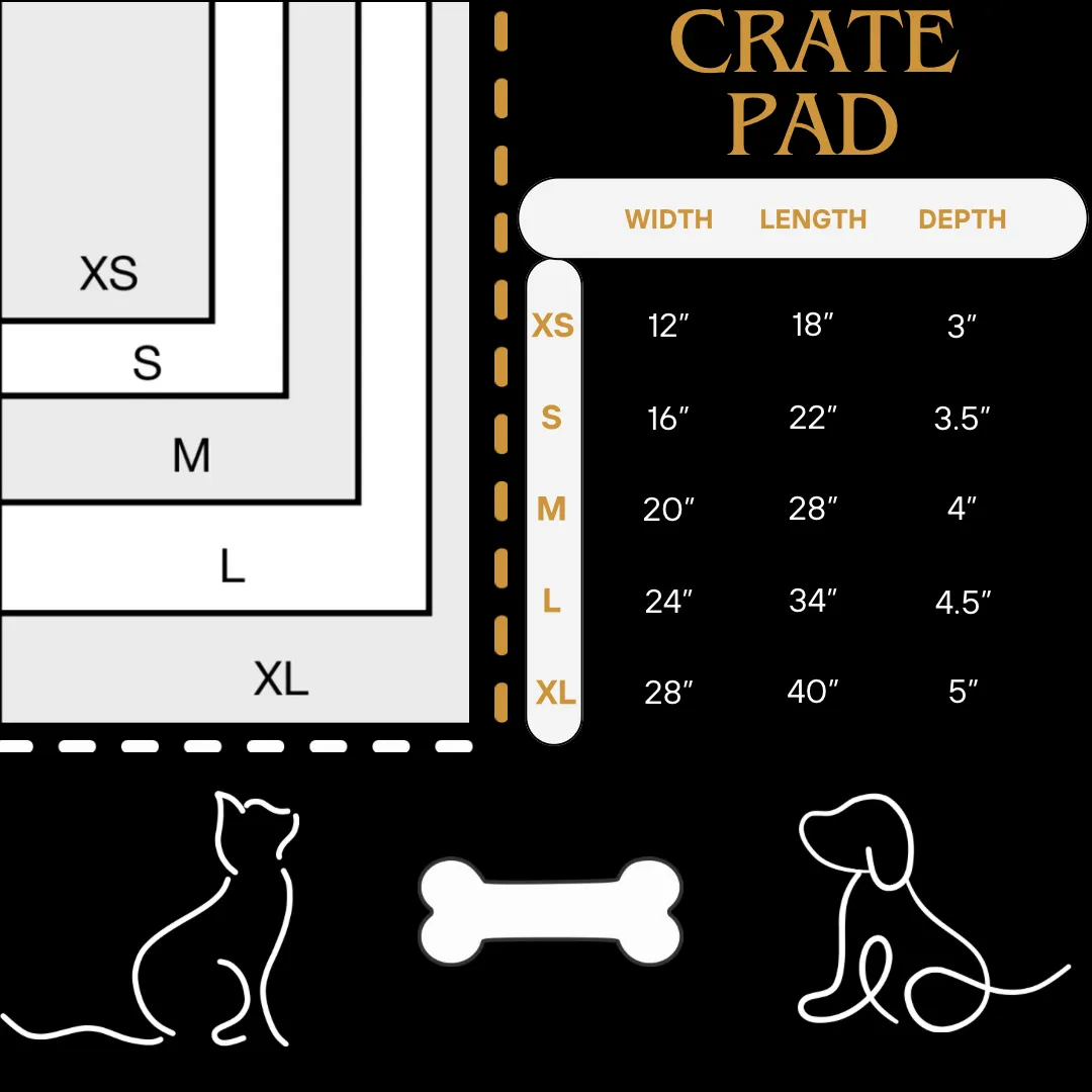 Pet Crate Cover JulesRoche Minky Fabric with Durable Liner