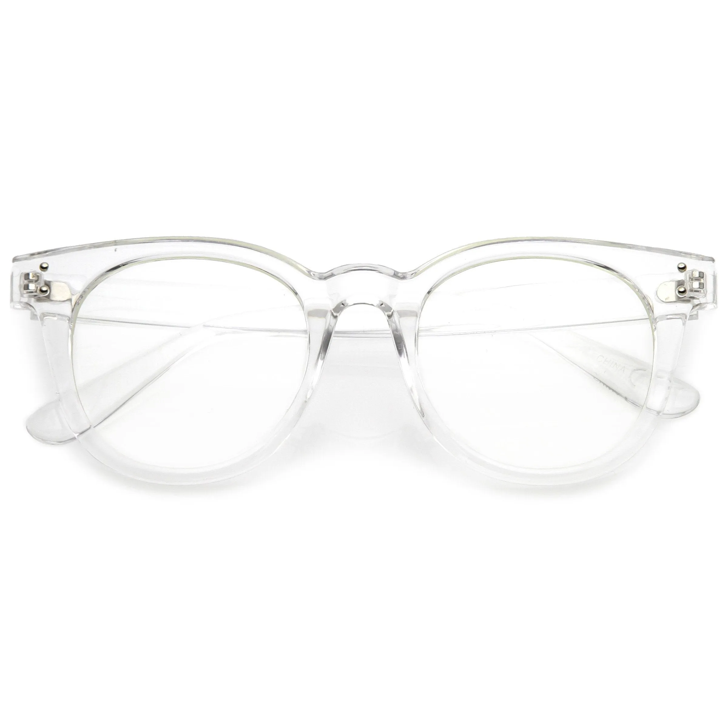 Retro Dapper Hipster Indie Horned Rim Clear Lens Glasses C388