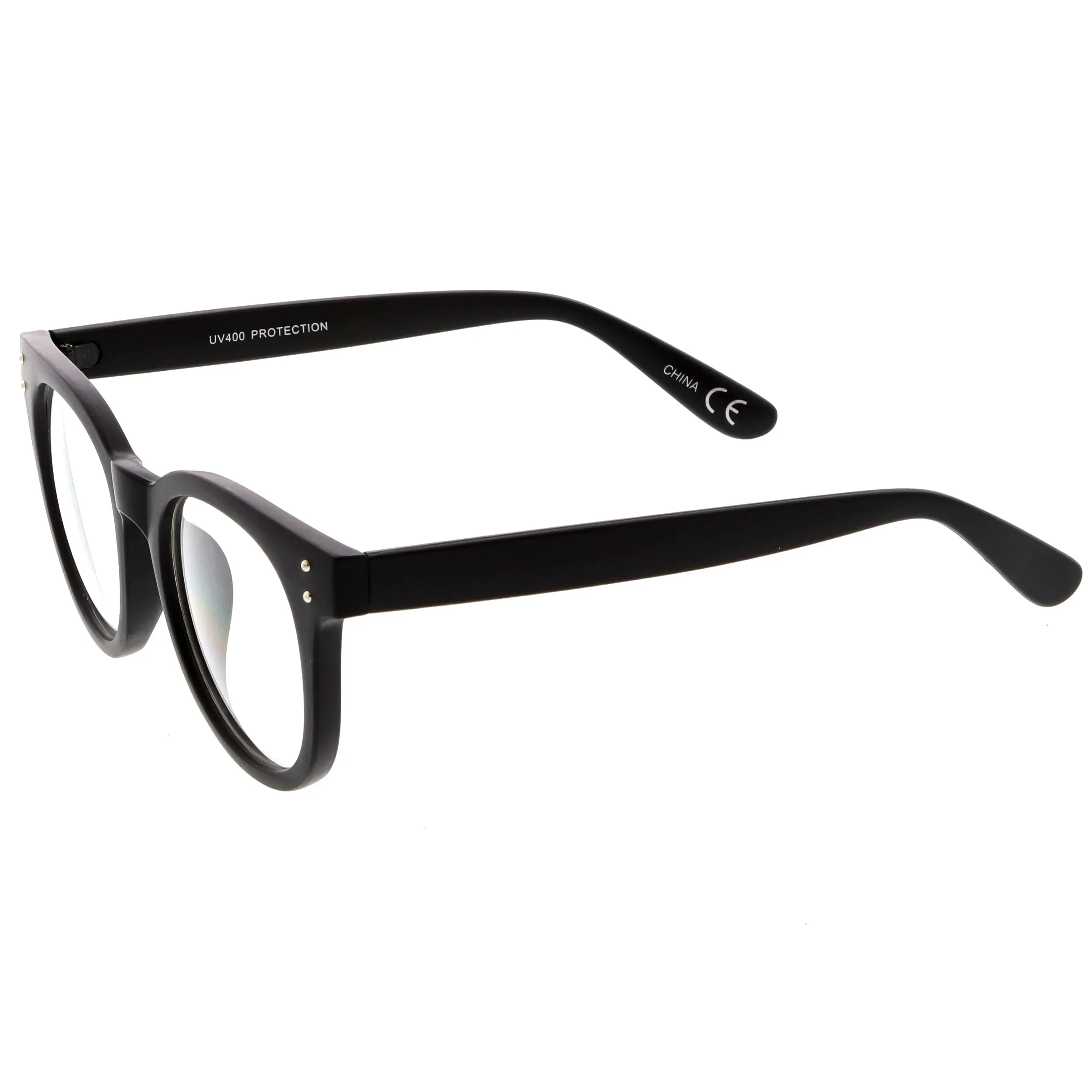 Retro Dapper Hipster Indie Horned Rim Clear Lens Glasses C388