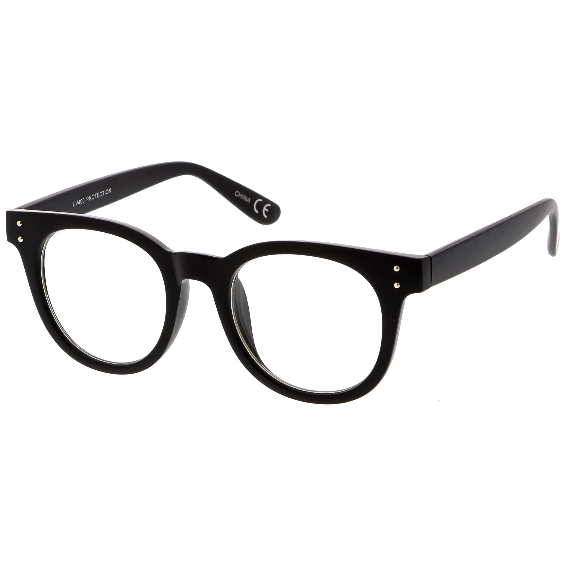 Retro Dapper Hipster Indie Horned Rim Clear Lens Glasses C388