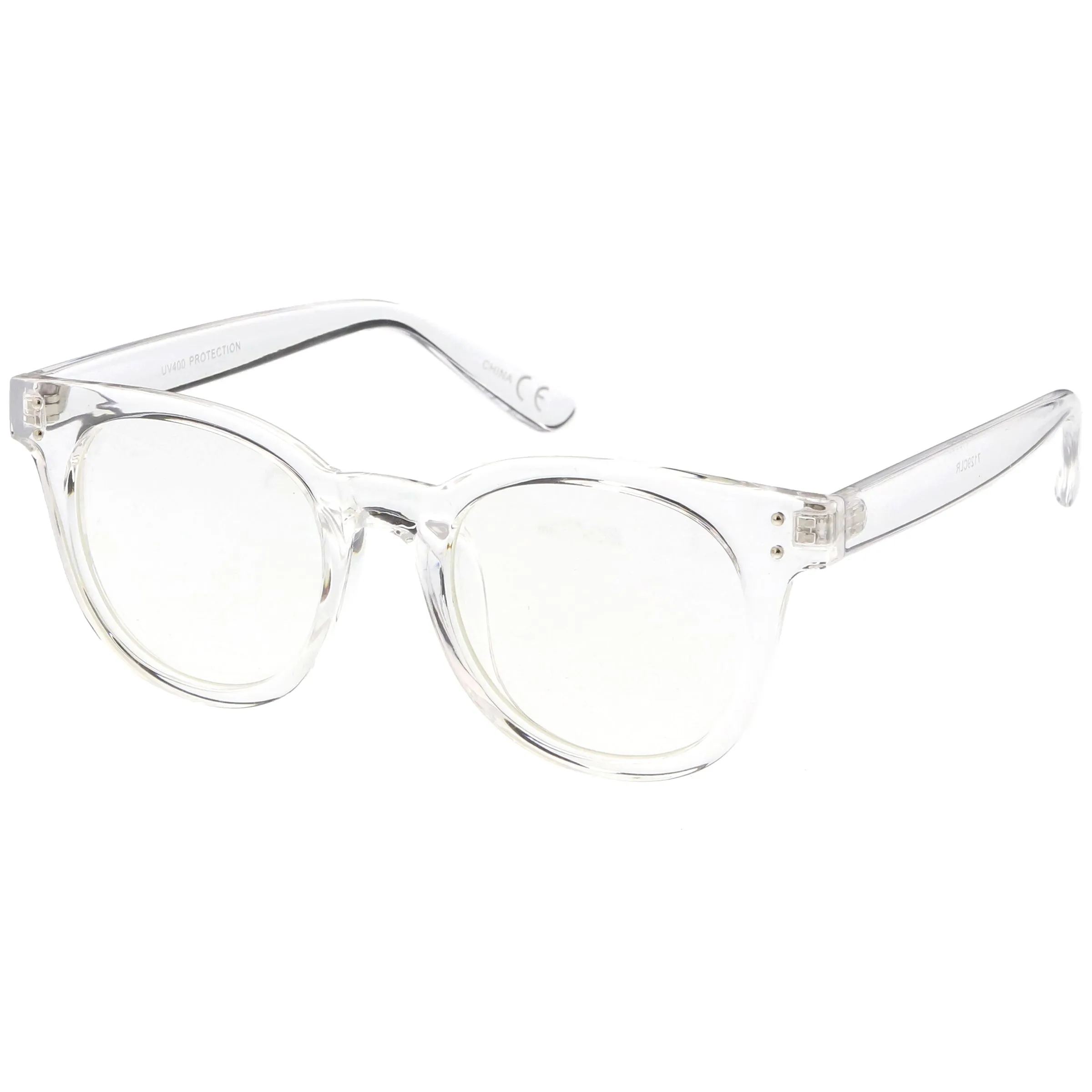 Retro Dapper Hipster Indie Horned Rim Clear Lens Glasses C388