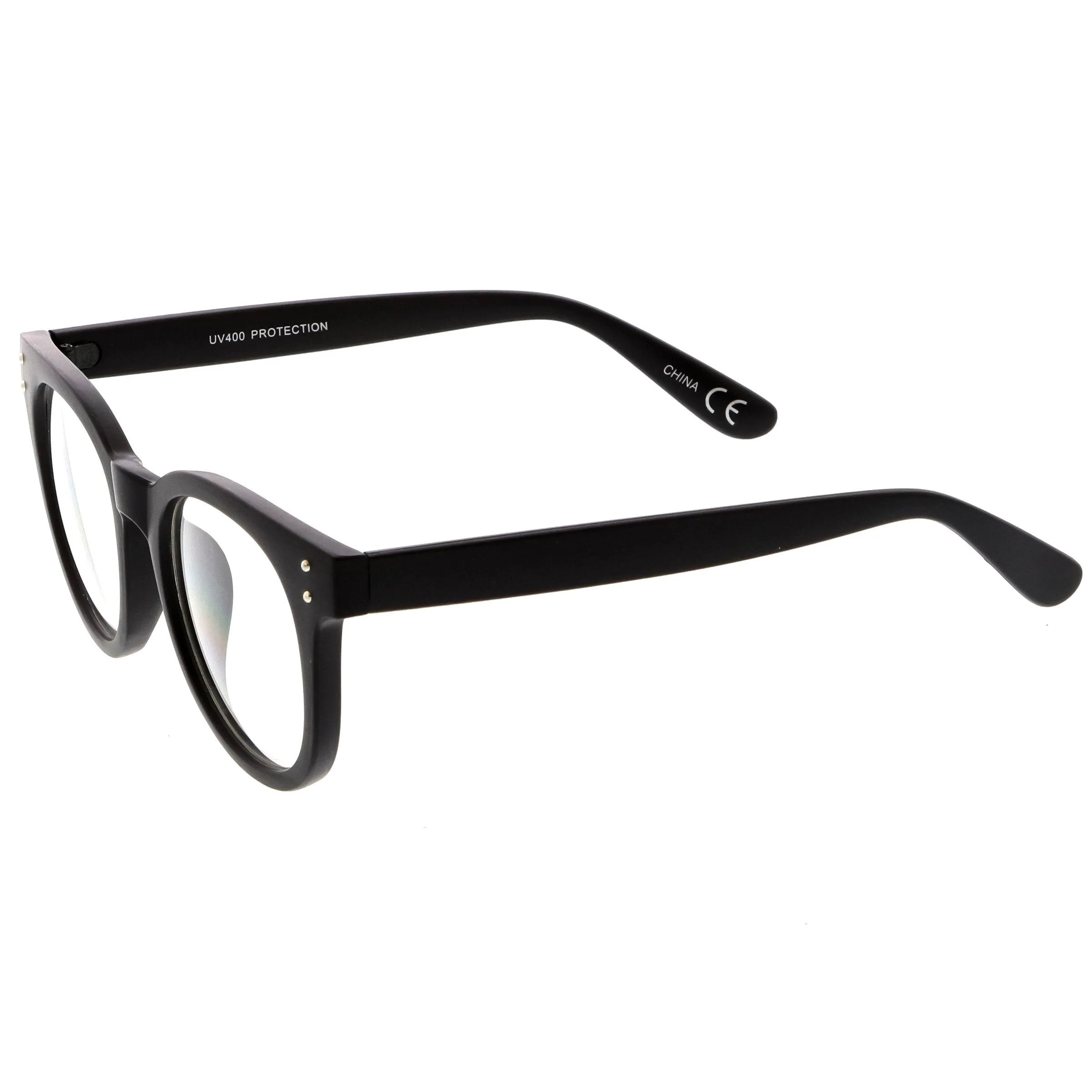 Retro Dapper Hipster Indie Horned Rim Clear Lens Glasses C388