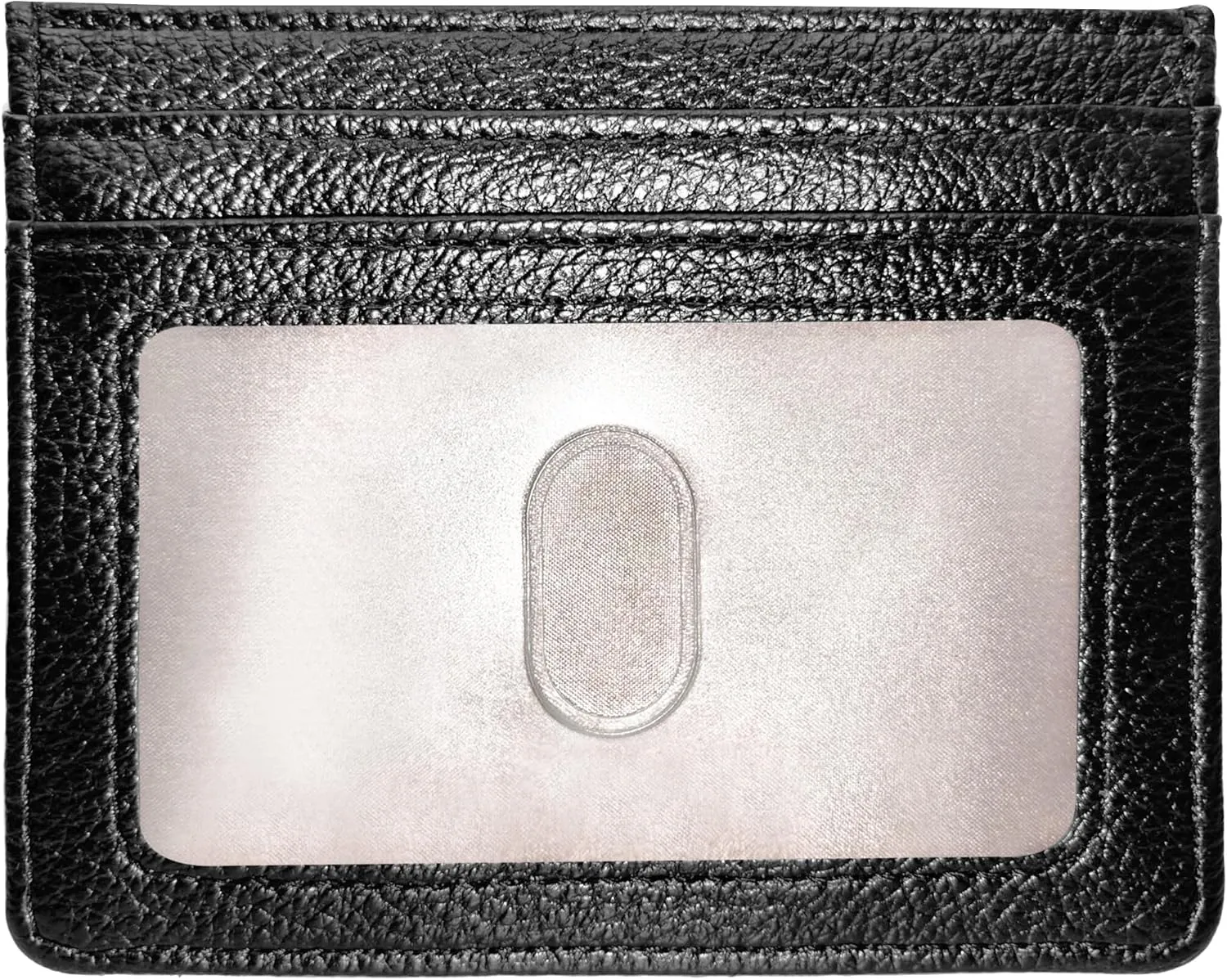 Slim Wallet Minimalist Front Pocket RFID Blocking Men and Women Leather Wallets