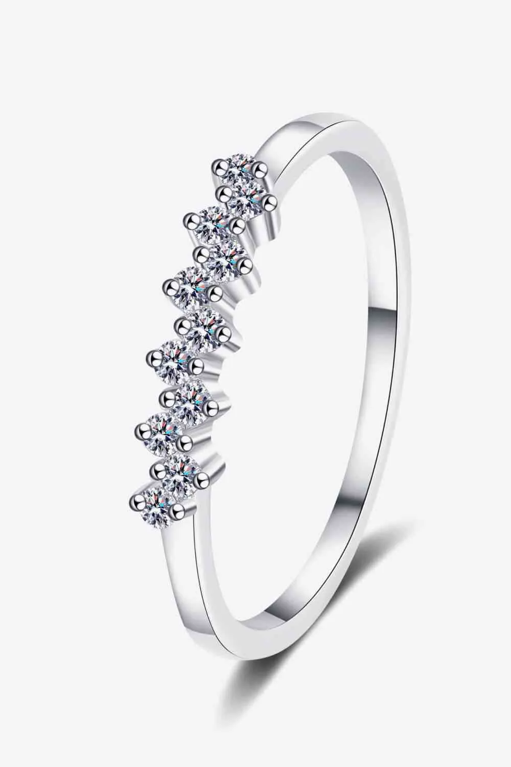 THE JUDY Delicate Moissanite Ring