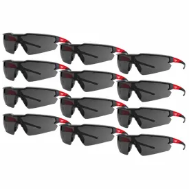 TINTED SAFETY GLASSES - 12 PACK - 48732906A