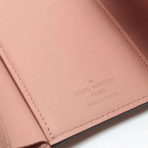 Trendy Inspired Louis Vuitton Croisette Compact Wallet-damier Ebene W/ Magnolia