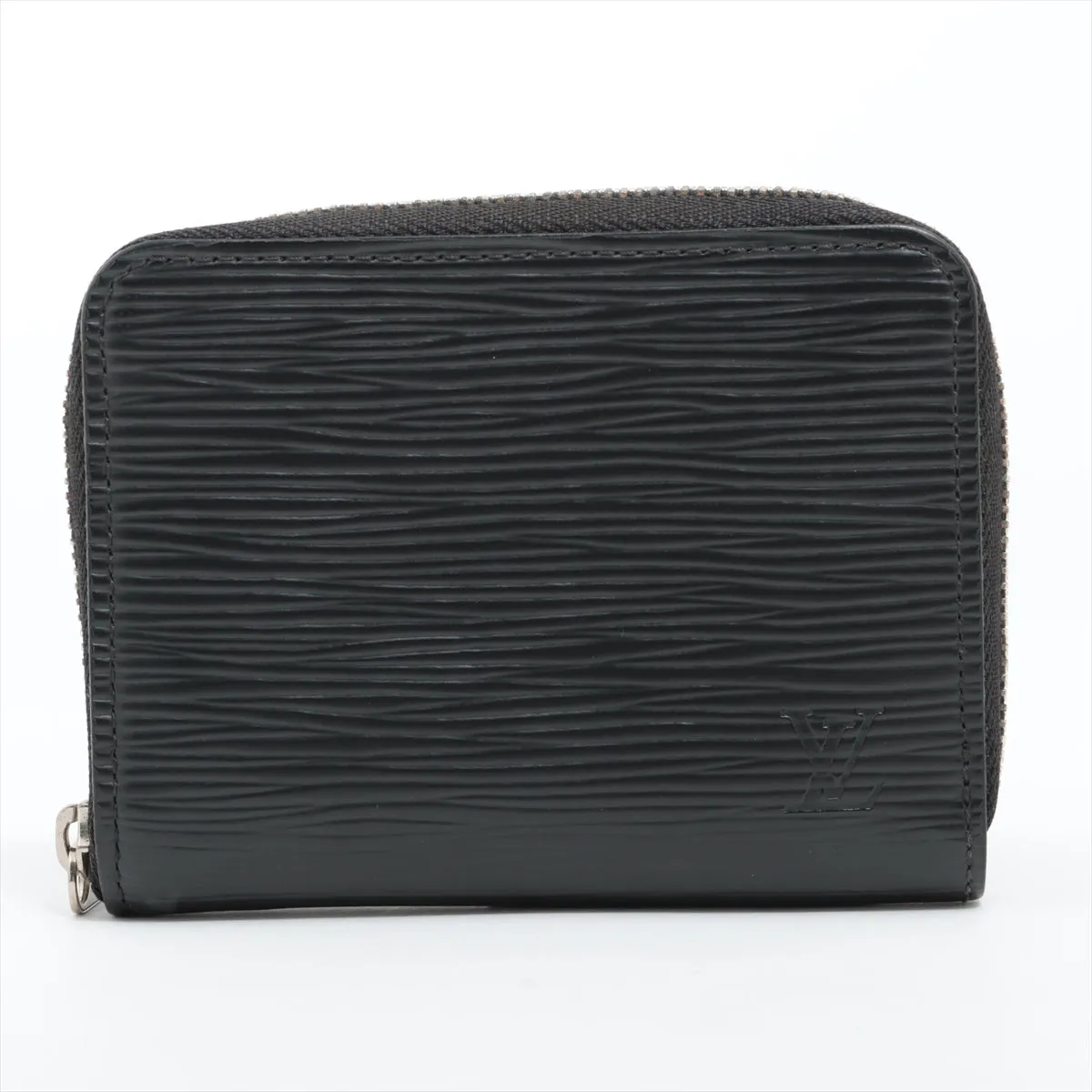 Trendy Inspired Louis Vuitton Epi Zippy Coin Purse Black