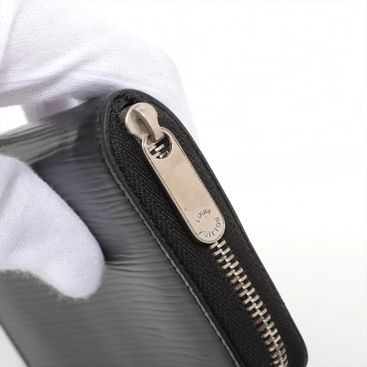 Trendy Inspired Louis Vuitton Epi Zippy Coin Purse Black